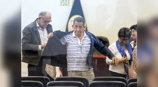 El muro se empezó a construir luego de la llegada de Morote a vivienda en Chaclacayo