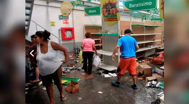 Saqueos en supermercados en Nicaragua Saqueos en supermercados en Nicaragua