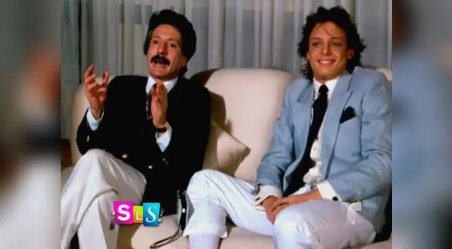 Cuando Luis Miguel supuestamente vivía momentos felices con su padre Cuando Luis Miguel supuestamente vivía momentos felices con su padre