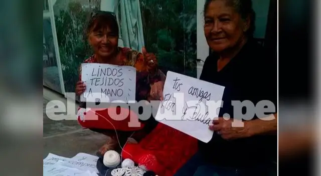 Flor y Dula trabajan en el Mercado Central en la calle