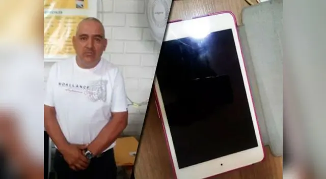 Cámaras de seguridad habrían captado la sustracción de la tablet