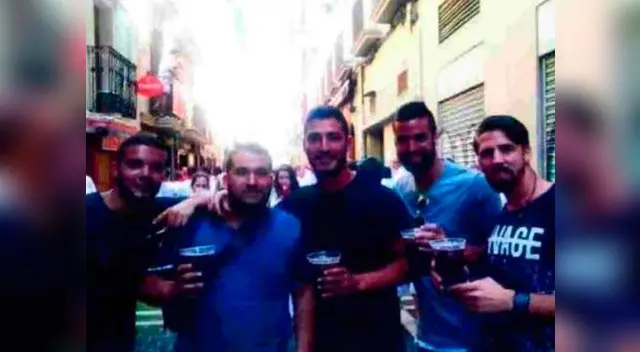 Los cinco miembros de La Manada