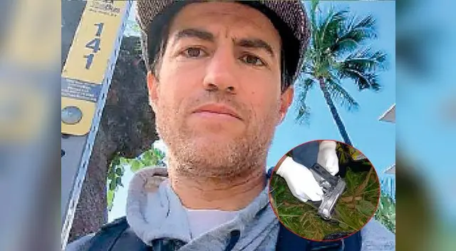 Policía encontró arma de ciudadano canadiense Sebastián Woodroffe Policía encontró arma de ciudadano canadiense Sebastián Woodroffe