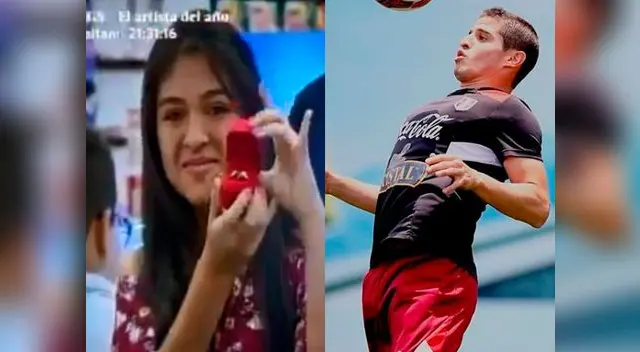 Aldo Corzo y fanática