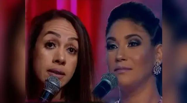 Tilsa Lozano y Dorita Orbegoso se "mecharon" en vivo Tilsa Lozano y Dorita Orbegoso se "mecharon" en vivo