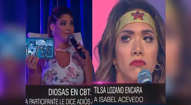 Tilsa Lozano encaró a Isabel Acevedo tras burla Tilsa Lozano encaró a Isabel Acevedo tras burla