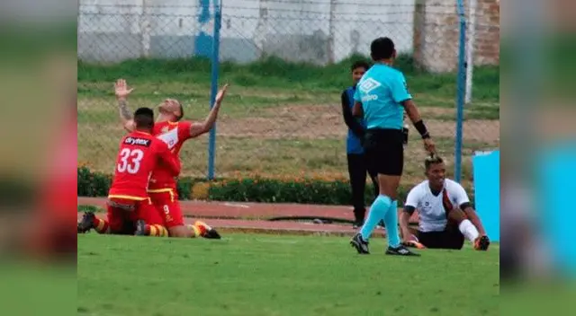 Neuman marcó el gol de Huancayo. FOTO: Manuel Tovar
