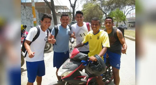 Los jugadores del Grau: Alcalde, Zegarra, Roque, Navarro y Gonzales confían en ganar a Sport Victoria. FOTO: Roberto Saavedra