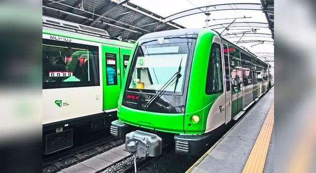Hombre cae a rieles del Metro de Lima Hombre cae a rieles del Metro de Lima