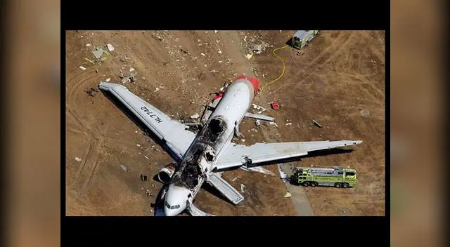 Avión estrellado en Estados Unidos