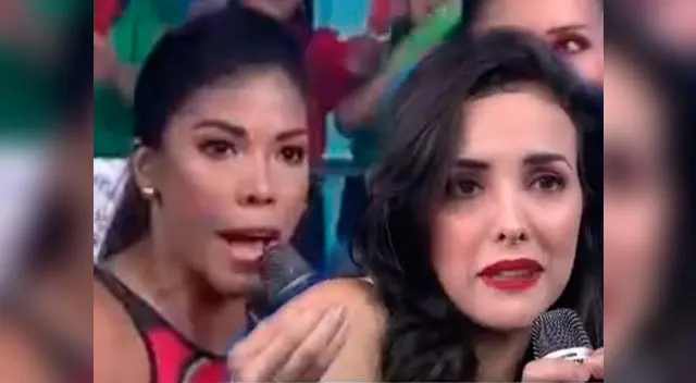 Karen Dejo golpea a Rosángela Espinoza y se desata una discusión en vivo