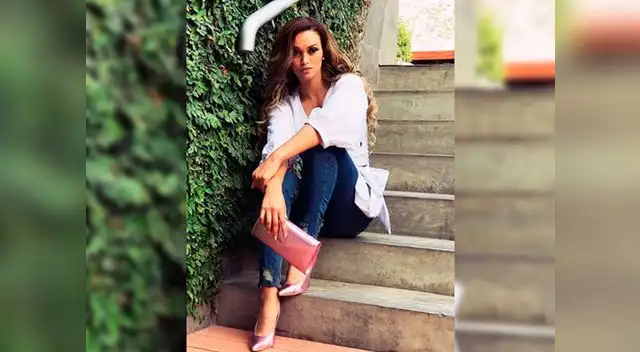 Angie Arizaga preocupó a sus compañeros de EEG. 