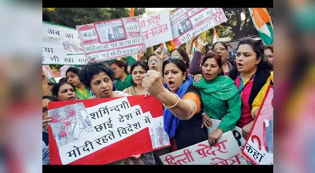 Comunidad india protestó por menor abusada por 8 sujetos Comunidad india protestó por menor abusada por 8 sujetos