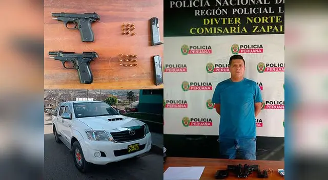 PNP capturó a delincuente y recuperó vehículo PNP capturó a delincuente y recuperó vehículo