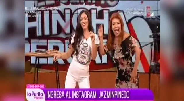 Jazmín Pinedo llega al programa de Magaly Medina y todo se sale control 