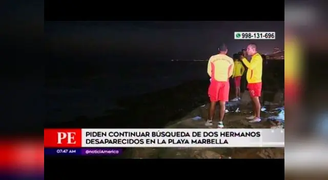 Familiares de hermanos ahogados en Marbella piden rescatar los cuerpos