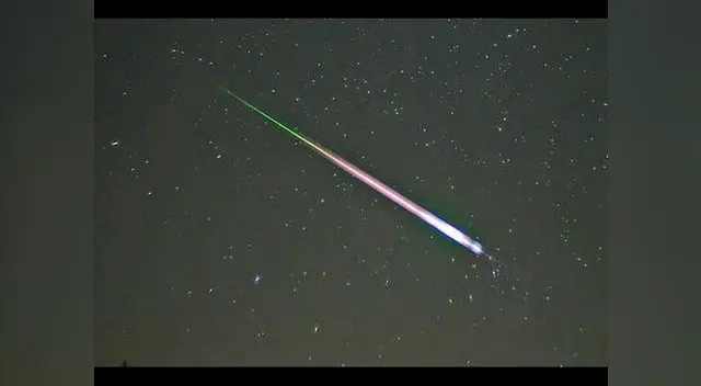 Un meteorito se vio en los cielos de Lima Un meteorito se vio en los cielos de Lima