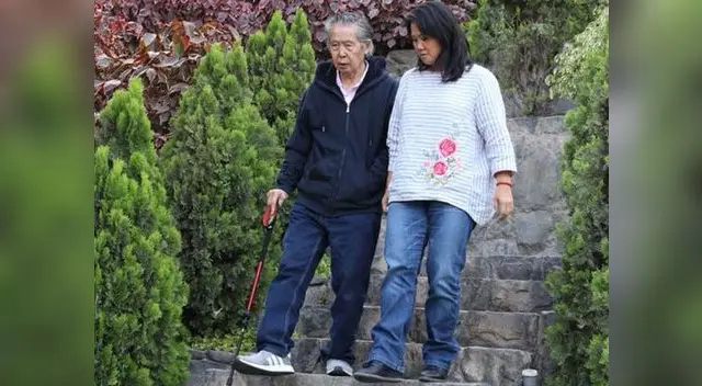 Keiko Fujimori y Alberto Fujimori 