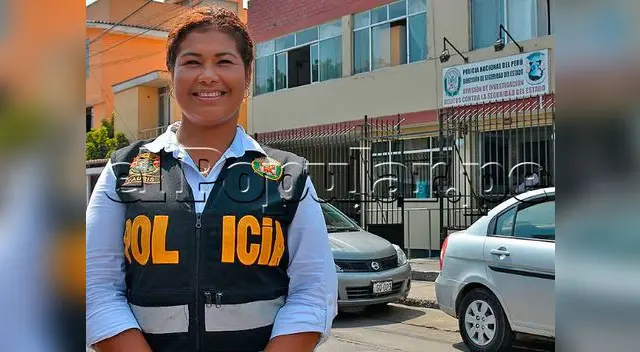 Suboficial PNP Rosa Yauris  es madre y combate a diario la criminalidad