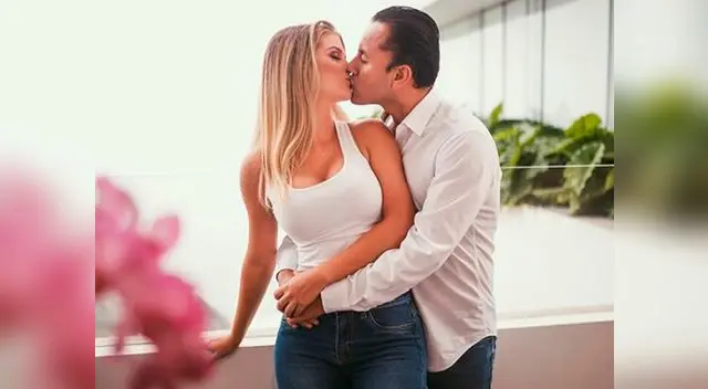 Brunella Horna vive su amor al máximo por Richard Acuña