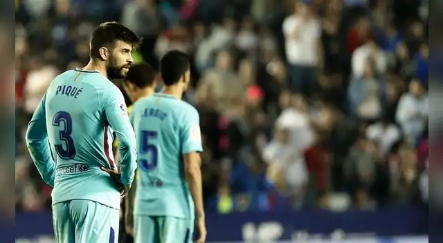 Piqué se lamenta Piqué se lamenta
