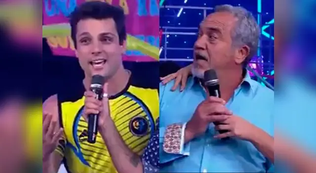 Papá de Fabio Agostini se burló de Nicola Porcella en vivo 