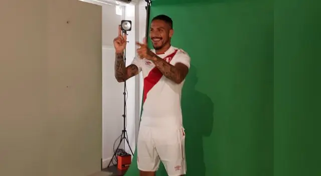 Paolo participó de una sesión de fotos