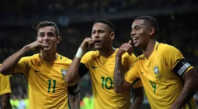 Brasil confía en su tridente ofensivo