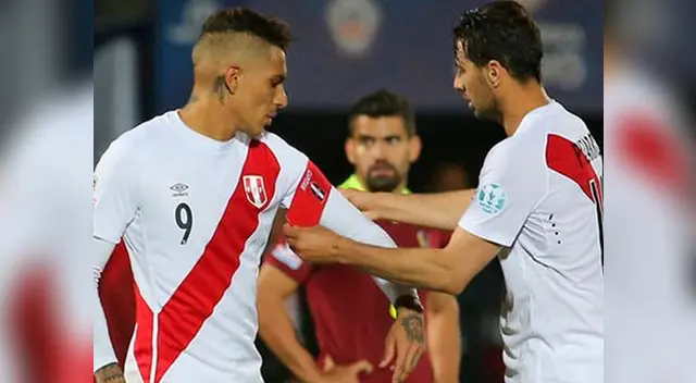 Claudio Pizarro y Paolo Guerrero