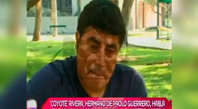 Hermano de Paolo Guerrero se mostró dolido por la situación