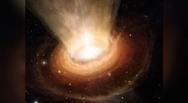 Científicos descubren un monstruoso agujero negro devora soles