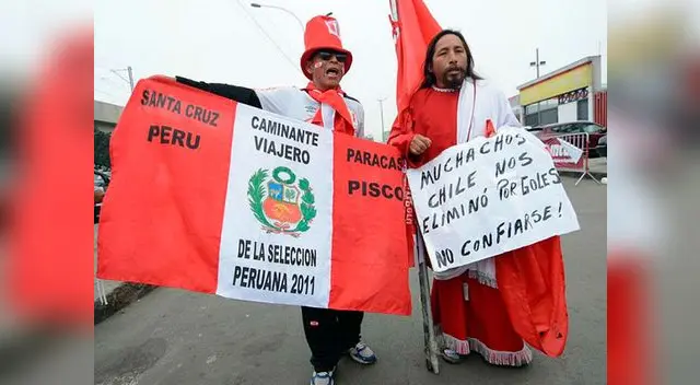 Hincha de la selección peruana