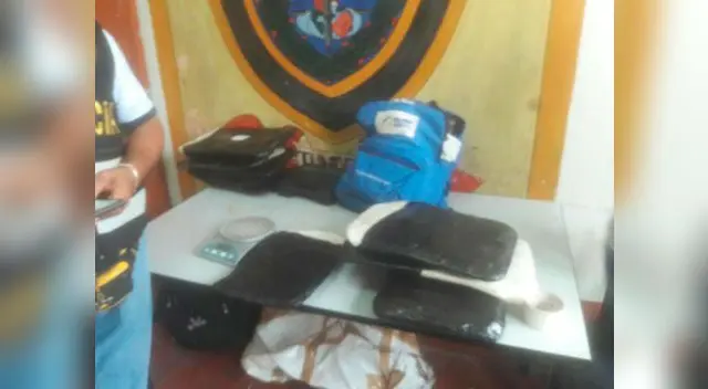 La actitud sospechosa de la mujer alertó a la PNP La actitud sospechosa de la mujer alertó a la PNP