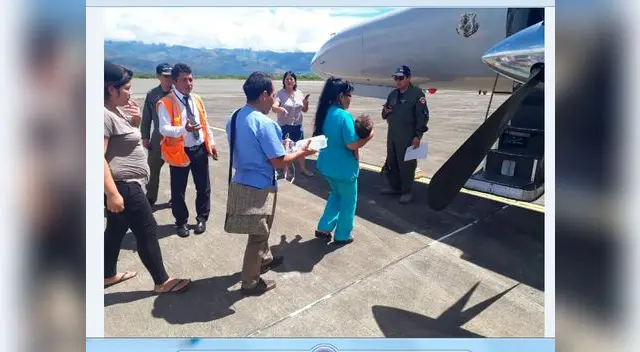 Fuerza Aérea evacuó a Lima a niño con síndrome de Guillain-Barré Fuerza Aérea evacuó a Lima a niño con síndrome de Guillain-Barré