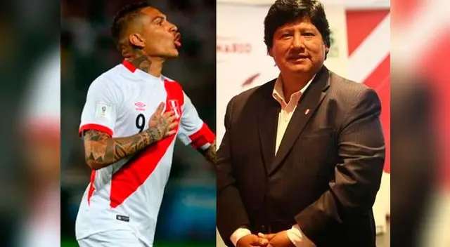 Paolo Guerrero y Edwin Oviedo Paolo Guerrero y Edwin Oviedo