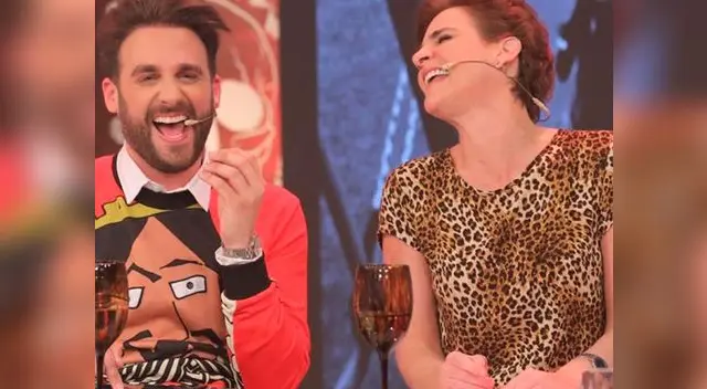 Peluchín y Gigi Mitre