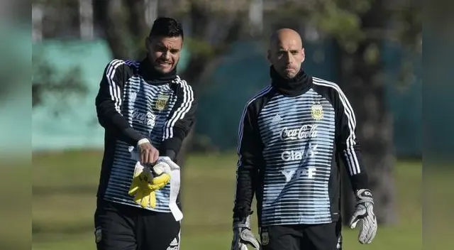 Romero junto a Caballero