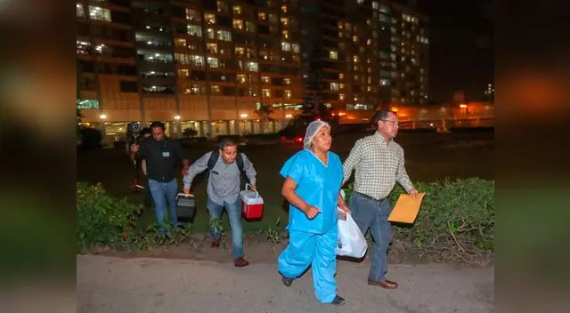 Importante despliegue del Ministerio de Defensa y EsSalud Importante despliegue del Ministerio de Defensa y EsSalud