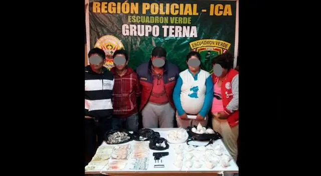 Clan familiar se dedicaría a la microcomercialización de droga