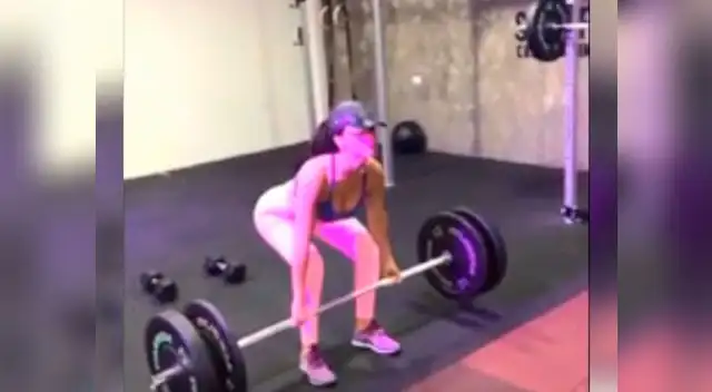 Rosángela Espinoza comparte su dura rutina de ejercicios 