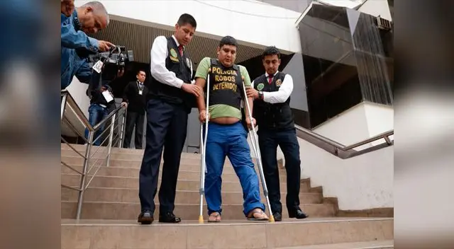 El detenido sindicado de ser el cabecilla El detenido sindicado de ser el cabecilla