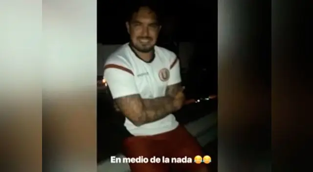 Universitario de Deportes quedó varado en la carretera 