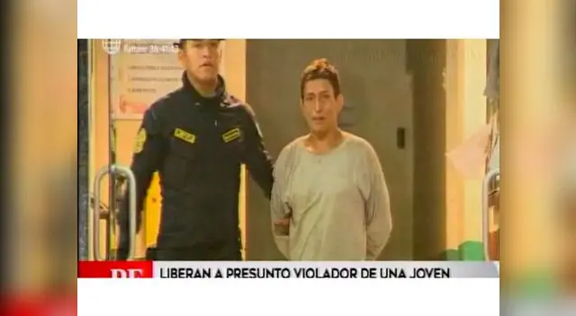 Liberan presunto violador de mujeres en Villa María del Triunfo por falta de pruebas Liberan presunto violador de mujeres en Villa María del Triunfo por falta de pruebas