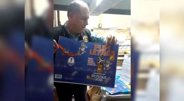 Decomisan álbumes Panini falsos en el Cercado de Lima 