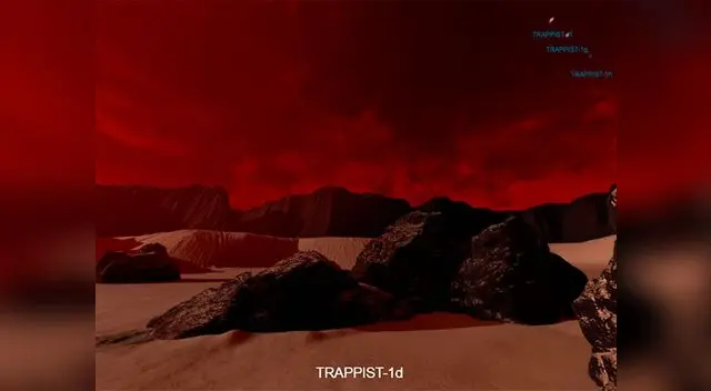 Un vistazo a Trappist-1d, un exoplaneta que puede albergar vida Un vistazo a Trappist-1d, un exoplaneta que puede albergar vida