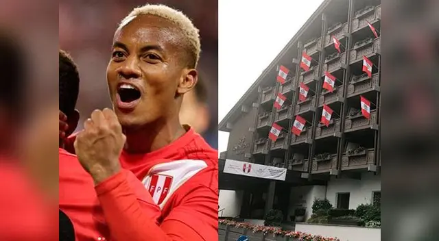 André Carrillo mostró las instalaciones del hotel donde concentraran previo al amistoso André Carrillo mostró las instalaciones del hotel donde concentraran previo al amistoso
