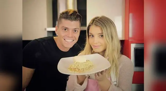 Ignacio Baladán y Flavia Laos en Instagram