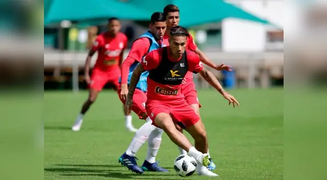 Primer día de entrenamiento con Paolo Guerrero en Austria (Foto: FPF) Primer día de entrenamiento con Paolo Guerrero en Austria (Foto: FPF)