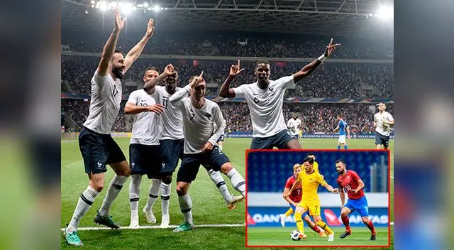 Francia y Australia ganaron sus amistosos