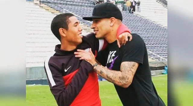Paolo Guerrero y Sergio Peña